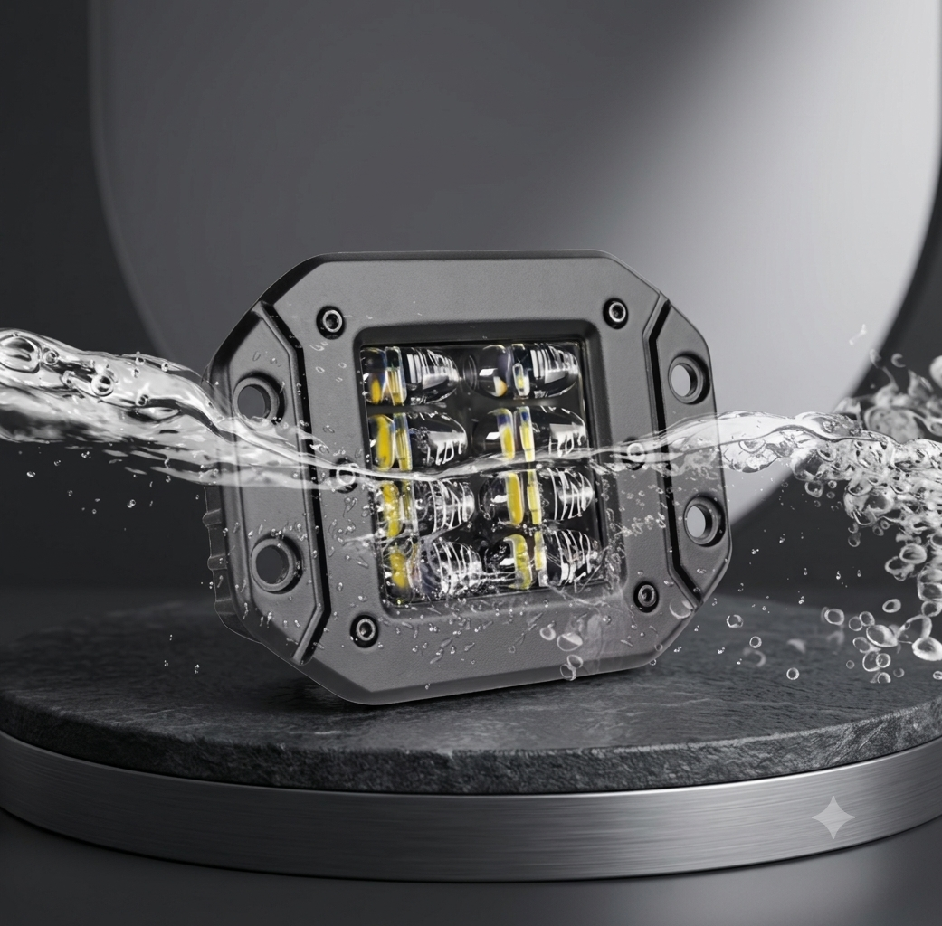 5” Flush Mount LED Light Pod