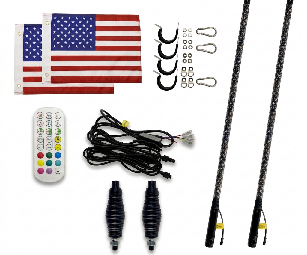 3FT LED Whip Light/4FT LED Whip Light