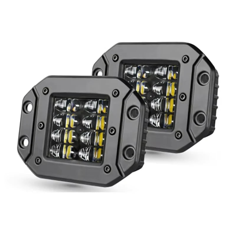 5Inch Flush Mount LED Work Light Bar Spot Beam 40W For off Road Car Truck ATV Jeep Headlight 12V 24V