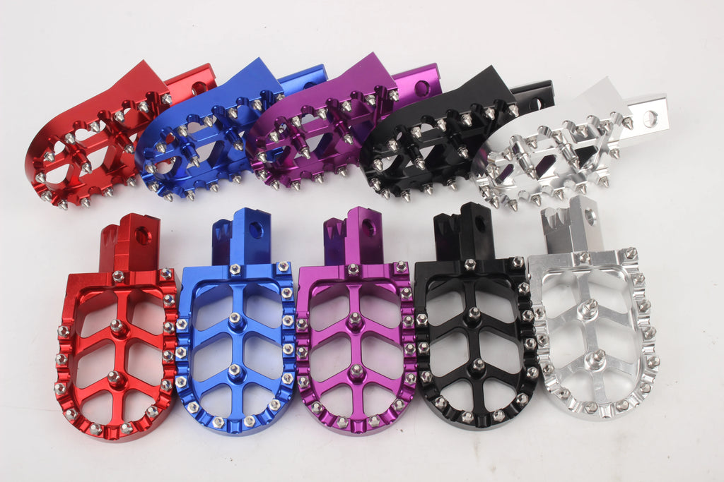 Motorcycle CNC Foot Pegs Pedal Anti-Slip Stud Footrest Aluminum Accessories For Honda CRF50 CRF70 CRF110 CRF125 CRF XR 50 70 110