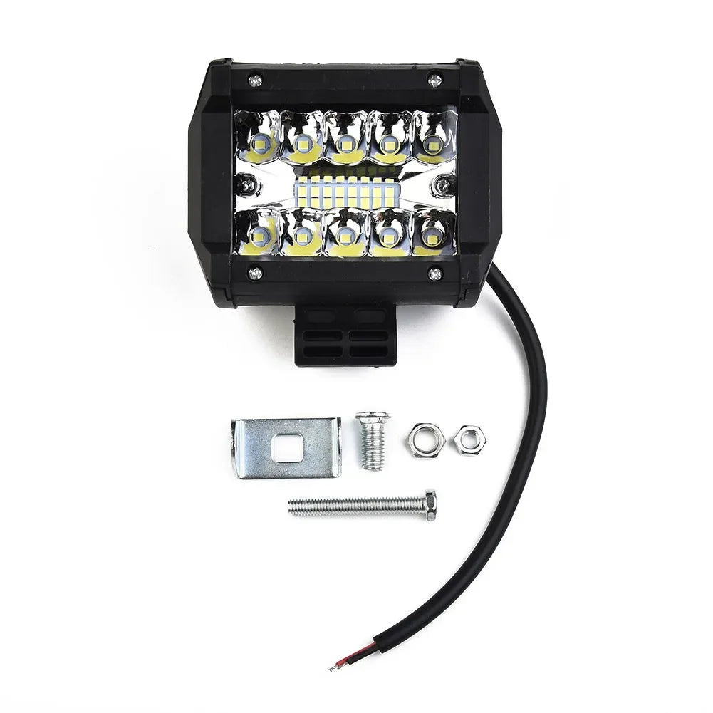 12V 60W LED Bar Offroad Spot Flood Combo LED Light Bar Work Light For Truck Car SUV ATV UTV 4WD LED Headlights